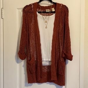 Daytrip Open Stitched Cardigan